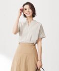 J.PRESS LADIES S プレーティングジャージー バンドカラー カットソー