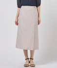 J.PRESS LADIES S 【セット着用可】リネンバイオシャンブレー Aライン スカート