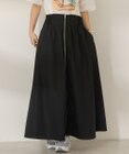 AMERICAN HOLIC 撥水加工 フロントZIPフレアスカート