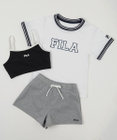 OP／FILA 【FILA】Tシャツ付きセパレート水着3点セット