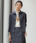 J.PRESS LADIES S セルロースシャンブレー ジャケット