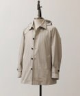 J.PRESS MEN 春の通勤にも【オンオフ兼用 / ストレッチ / 撥水】フードデタッチャブル バルマカンショートコート