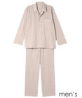 ワコール／睡眠科学 【メンズパジャマ】 長袖・長ズボン 希少な超長綿「天綿（R）」パジャマ YGX526 睡眠科学／ワコール
