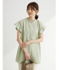 Green Parks 接触冷感　比翼シャツチュニック