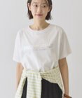 AMERICAN HOLIC SILVERプリント半袖Tシャツ