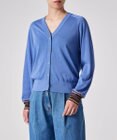 Paul Smith デザイン ステッチ Vネック カーディガン