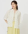 ANY SIS S 【洗える】レース シャツ