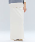 BEIGE， 【VERY NaVY12月号掲載】MONTAIGNE / イージーウエストウールロングスカート