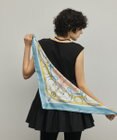 GRACE CONTINENTAL チェーンベルトシルクスカーフ