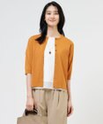 J.PRESS LADIES L COTTON ACETATE DRY クルーネック カーディガン