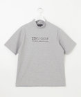 23区GOLF 【MEN】【UVケア】ロゴ モックネックシャツ