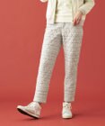 23区GOLF 【WOMEN】ノルディック柄 キルトパンツ