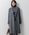 23区 【滝沢眞規子さん着用】ウールカシミヤビーバー チェスターコート