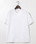 JOSEPH ABBOUD 【オーガニックコットン使用・日本製】JOEコットンサッカー Vネック Tシャツ