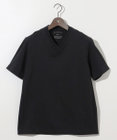 JOSEPH ABBOUD 【オーガニックコットン使用・日本製】JOEコットンサッカー Vネック Tシャツ