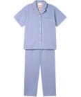 une nana cool 【綿混】両染ジャージ半袖パジャマ MADE WITH LIBERTY FABRIC