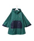 MOONBAT POLO RALPH LAUREN レインポンチョ 透湿撥水 カラーブロック 収納袋付き