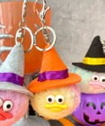WEGO まじょまじょモンスターぬいぐるみキーホルダー