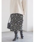 Te chichi ジャガードIラインミドルスカート