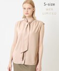 BEIGE， 【WEB限定・S-size】ZEKOLVA / ボウタイブラウス