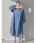 AMERICAN HOLIC デニムフレアシャツワンピース