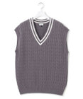 J.PRESS YORK STREET 【UNISEX】チルデンニット ベスト