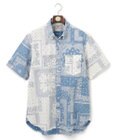 J.PRESS MEN 【KING SIZE】ペイズリーバンダナプリント クレイジーパターンシャツ