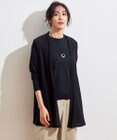 自由区 【アンサンブル対応・洗える】ハンディ カーディガン ロング丈