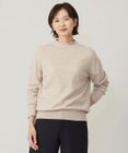 J.PRESS LADIES S 【洗える】CASHMERE BLEND スタンドカラー ニット