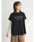 Green Parks 汗染み防止フレンチスリーブロゴＴシャツ