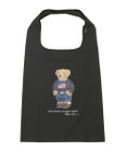 MOONBAT POLO RALPH LAUREN(ポロ ラルフローレン) ポケッタブルレインバッグ　フラッグベア