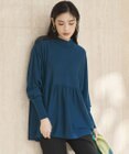 【洗える】ウールギャザー ドルマンスリーブ ニット