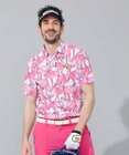 FILA GOLF／marie claire 【Loudmouth】総柄ポロシャツ