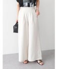 Green Parks ・ＥＬＥＮＣＡＲＥ　ＤＵＥ　リネンライクワイドパンツ