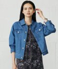 自由区 S 【洗える】ウスカルデニムベーシック ジャケット
