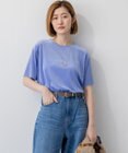 23区 S 【洗える】シアーベロア リラックス Tシャツ