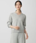 J.PRESS LADIES L CASHBIT NEO Vネック ニット