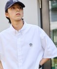 WEGO 【ユニセックス着用ITEM/MLサイズ展開】オックスフォードワンポイントシャツ（SS）