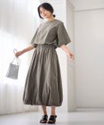 ANY L 【ウエストゴム/2WAY】ドロストスカート