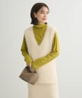 Green Parks ・Ｐｅｔｉｔ　Ｆｌｅｕｒ　シャギーＶネックベスト