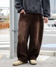 WEGO イージーバレルレッグコーデュロイパンツ