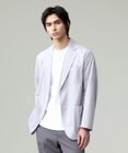 J.PRESS MEN シャツの軽快さ×ジャケットの上品さ【 盛夏対応 / 軽量 / 洗える / 高通気性】千鳥レース サマージャケット