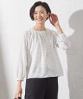 J.PRESS LADIES S ドット フラワープリント カットソー