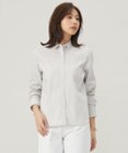 J.PRESS LADIES L 【洗える】BEZコットンナイロン ストライプ シャツカラー ブラウス