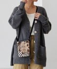 TOPKAPI 【TREASURE TOPKAPI】アニマルジャガード ミニポシェット ショルダーバッグ