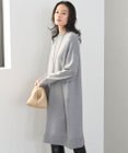 UNFILO 【洗える】チュニック ニットワンピース
