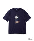 J.PRESS MEN 【DISNEY COLLECTION】【UNISEX】フロントイラストTシャツ / ミッキーマウス