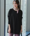 Tiaclasse L 【安田美沙子さん着用・選べる2type。洗える】もちニットチュニック