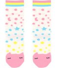 tsumori chisato SLEEP ソックス　星柄・ドット柄　ネコ顔　/ワコール　UEY516