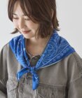 AMERICAN HOLIC シルキーバンダナ柄スカーフ
